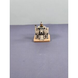 Lenox Fort Tompkins Lighthouse Miniature Missing Chimney As-Is Coastal Decor